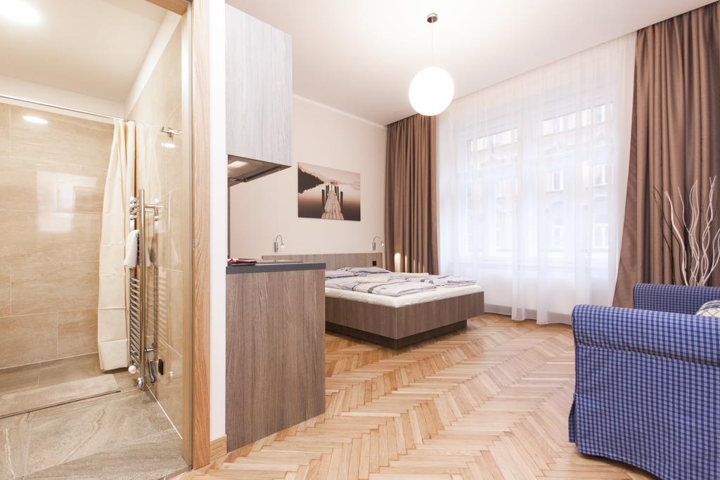 Manesova Astra Apartment プラハ 部屋 写真