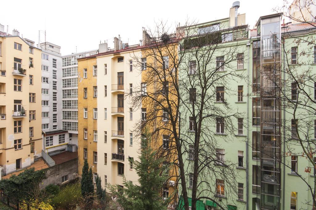 Manesova Astra Apartment プラハ 部屋 写真
